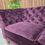 Thumbnail: Sofa.com Oscar 2 Seater Sofa & Footstool In Damson Smart Velvet RRP-£3270

