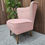Thumbnail: Sofa.com Betty Cocktail Chair In Pink Smart Cotton & Brushstroke RRP-£540