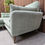 Thumbnail: Designer Label Large Curved Reversible Chaise Sofa In Mint Dusk RRP-£1639

