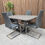 Thumbnail: FV Nadal U Shaped Retro Modern Dining Table RRP-£749