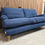 Thumbnail: Sofa.com Bluebell 2.5 Seater Sofa In Blue Organic Smart Cotton RRP-£2230
