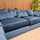 Thumbnail: Designer Label Harrington LHF Corner Sofa In Midnight Blue Velvet RRP-£3249