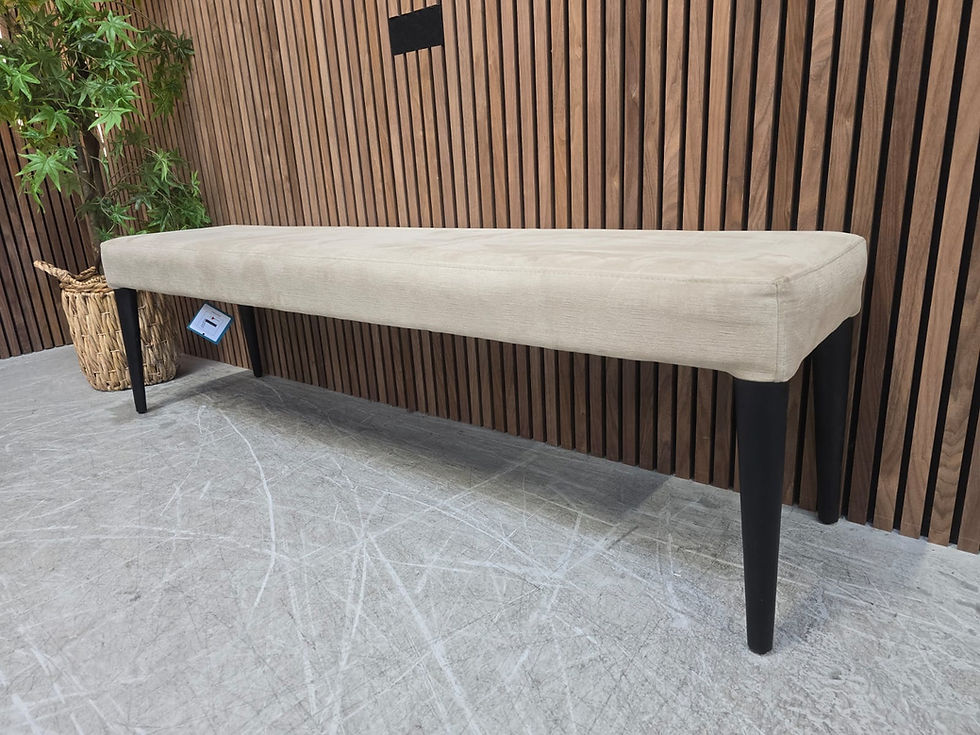 FV Stone International 180cm Bench In Taupe RRP- £749