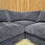 Thumbnail: Designer Label Fontella LHF Corner Sofa In Dusk Indigo RRP-£3242