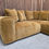 Thumbnail: Designer Rocco Modular Corner Sofa & Footstool in Dusk Cinnamon RRP-£5948

