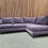 Thumbnail: Sofa.cm Lars Retro Modern RHF Corner Sofa In Shale Aquaclean Clever Velvet 
