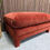 Thumbnail: Ashford Large Rectangular Footstool In Rust Cotton Velvet RRP-£1295

