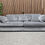 Thumbnail: Designer Label Marsden Split Large Sofa In Zelda Lead RRP-£2199