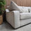 Thumbnail: Designer Label Manhattan Large RHF Chaise Sofa In Zelda Oyster RRP-£2899
