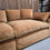 Thumbnail: Designer Label Cuddlemuffin Modular Sofa In Chestnut Clever Velvet RRP-£3695