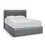 Thumbnail: FV Grigio King Size Ottoman Bed Frame In High Gloss Grey Ceramic RRP-£1249