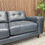 Thumbnail: Designer Label Kora Large & Small Sofa In Blue Leather RRP-£3658