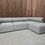 Thumbnail: Sofa.com Cohen Modular Corner Sofa In Marble Silky Jacquard Weave RRP-£3090

