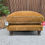 Thumbnail: English Heritage Quarry Footstool In Distressed Chenille Amber RRP-£575