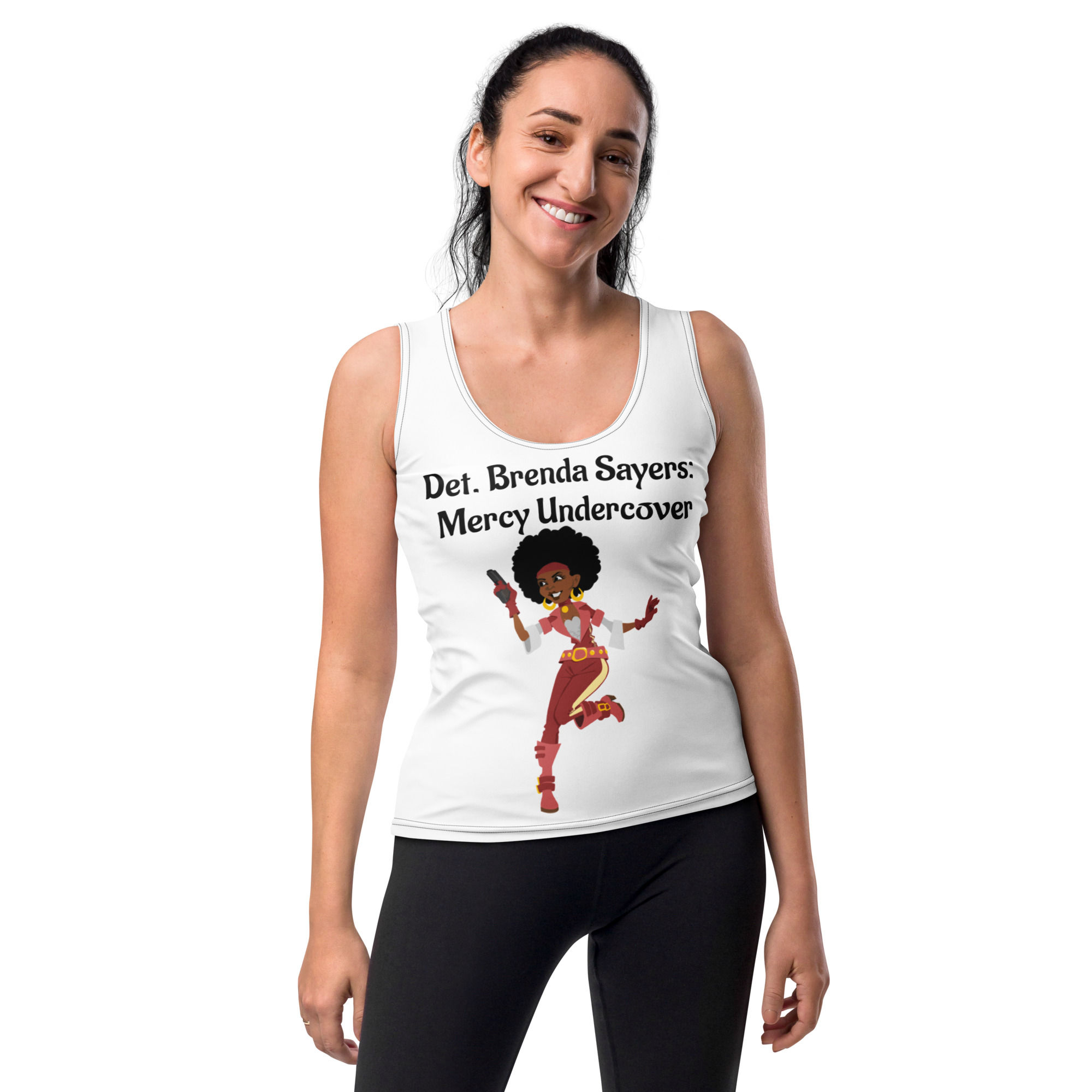 Det. Brenda Sayers: Mercy Undercover - Sublimation Cut & Sew Tank Top