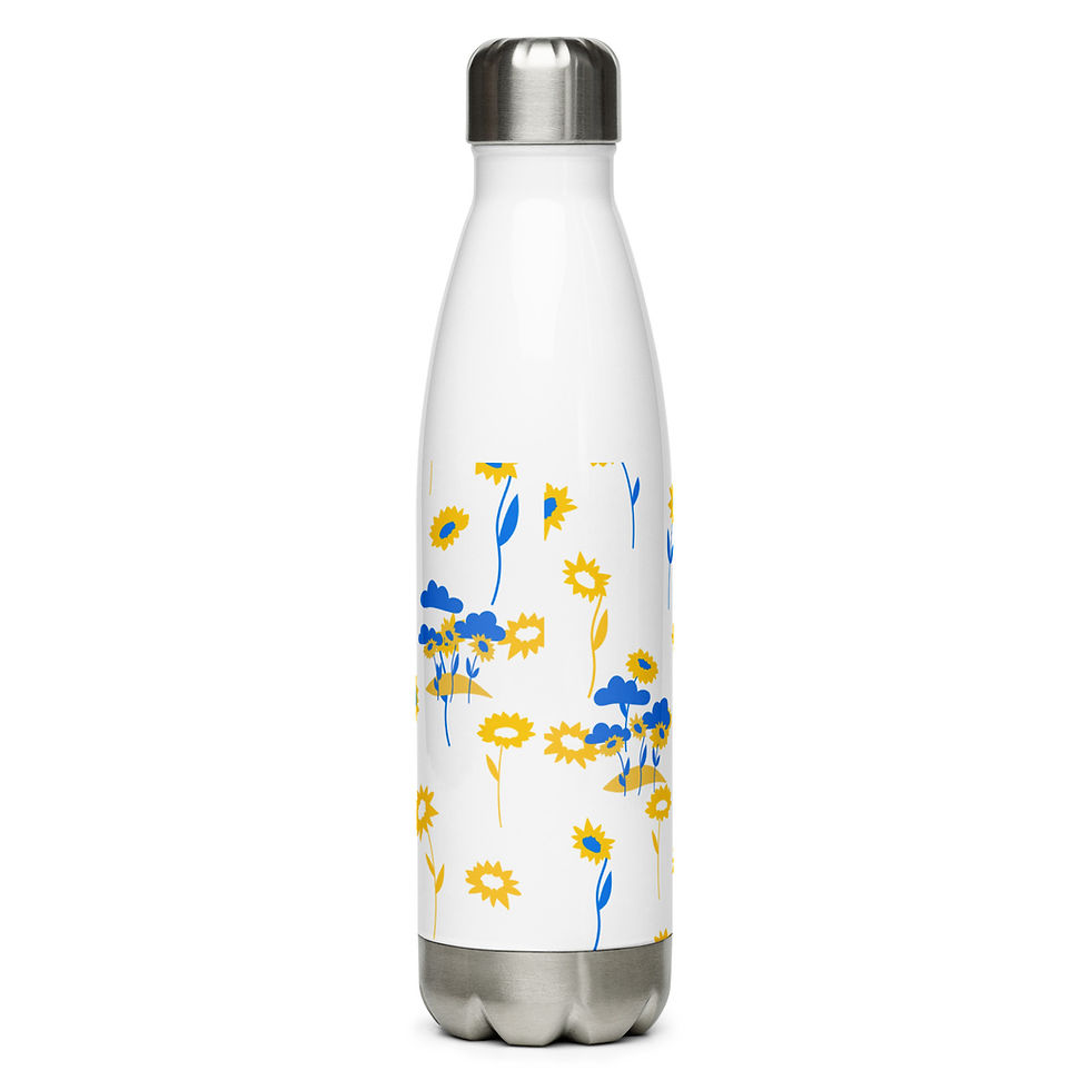 Thumbnail: NNB - Sunflower Power Stainless Steel Water Bottle