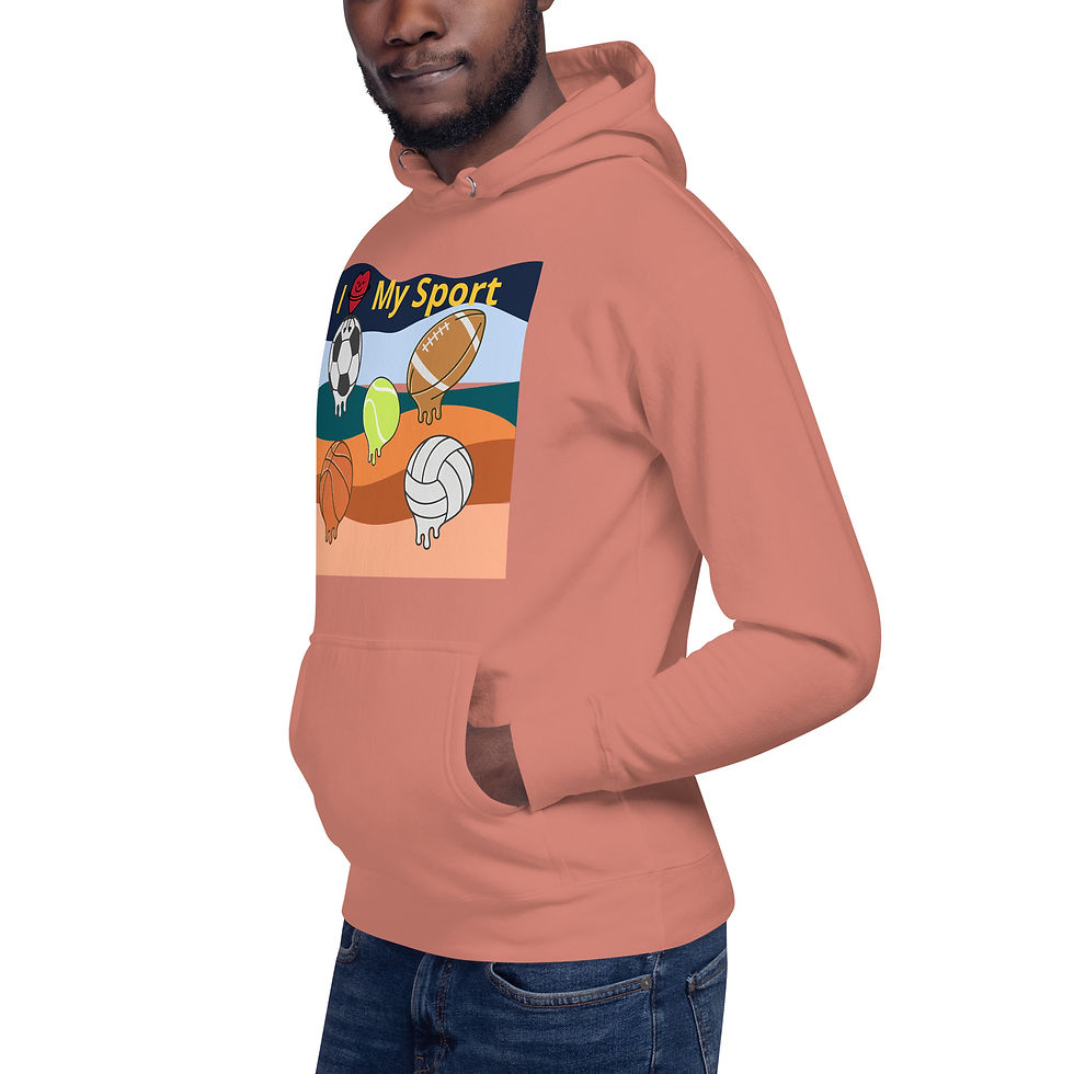 Thumbnail: I Love My Sport Unisex Hoodie
