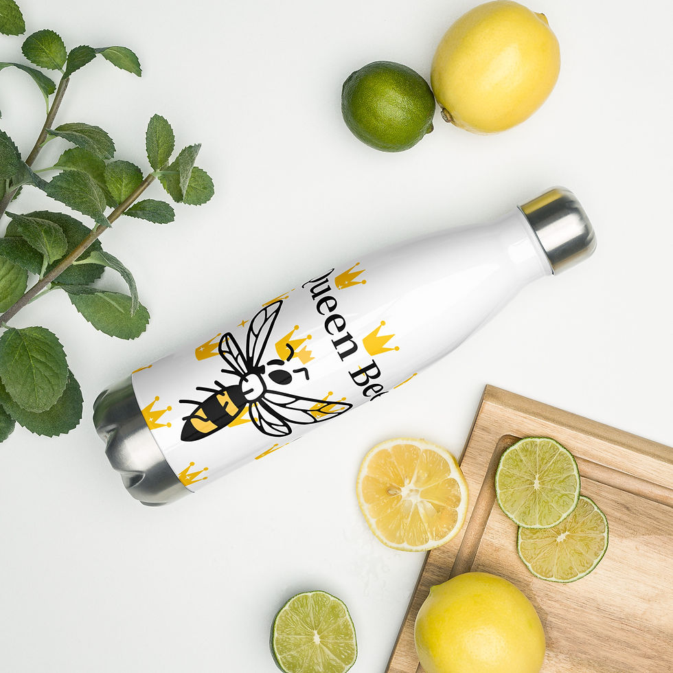 NNB - Queen Bee Stainless Steel Water Bottle