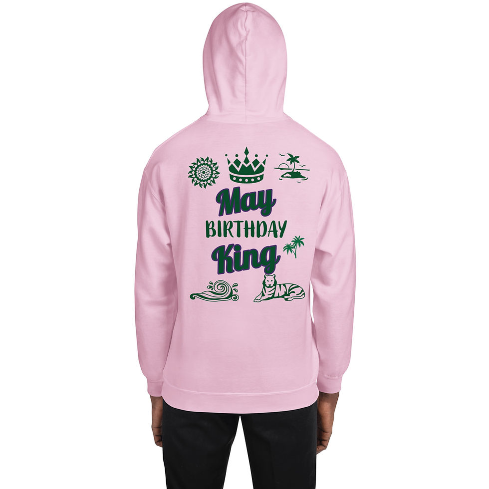 Thumbnail: May Birthday King Unisex Hoodie