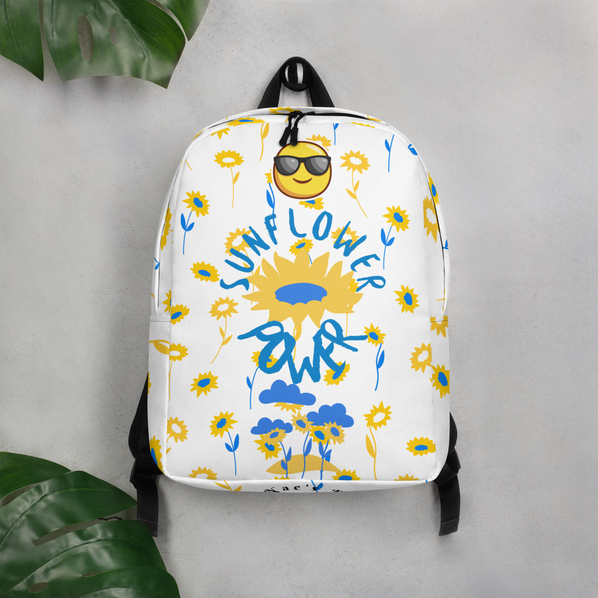 NNB Sunflower Power Minimalist Backpack