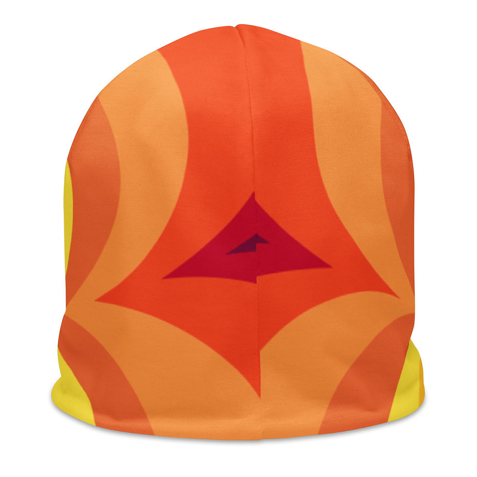 Thumbnail: Llama's Love Books All-Over Print Beanie