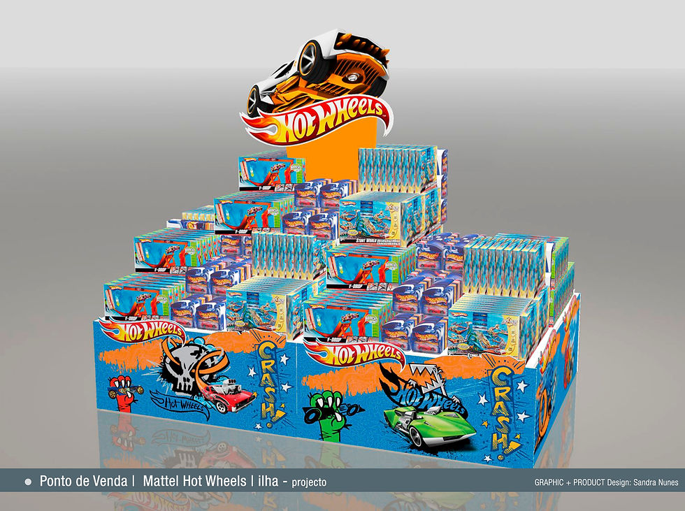 ILHA Mattel Hot Wheels | FFTM-P&I