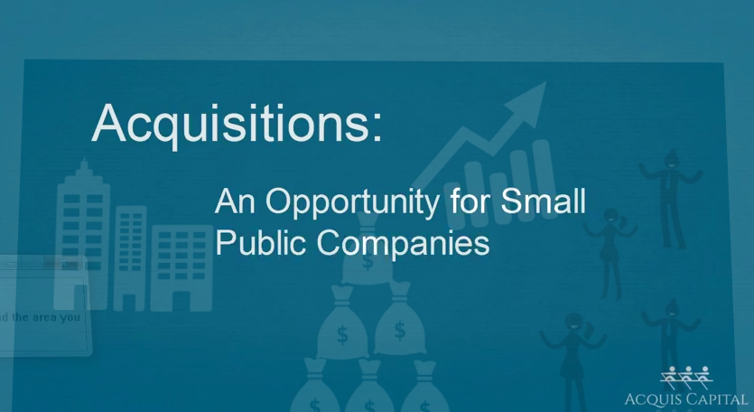 Acquisitions: A Pubco Opportunity