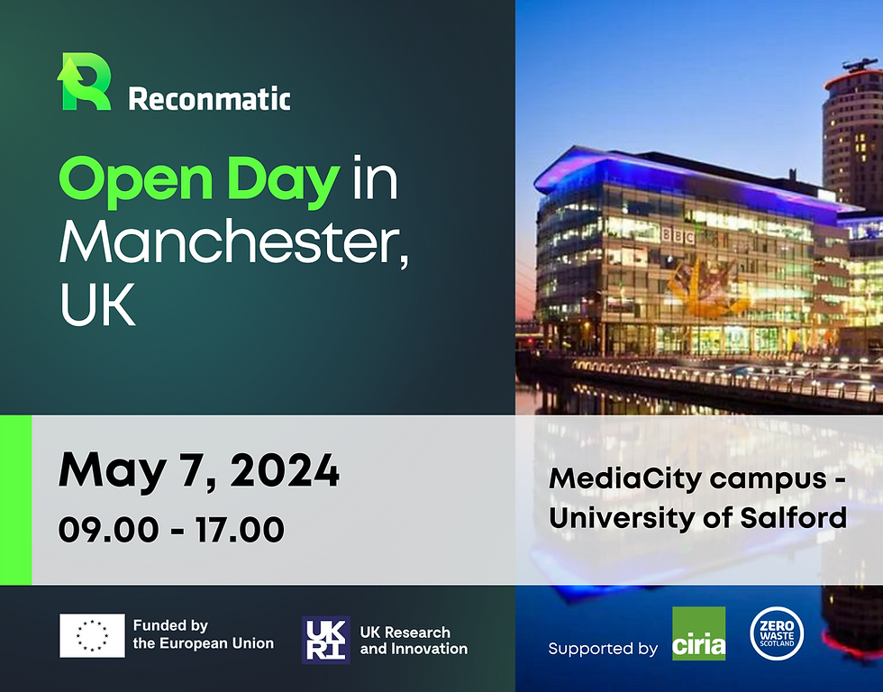 RECONMATIC Hosts Second Open Day in Salford, UK