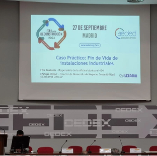 RECONMATIC in the Deconstruction Forum 2023, Madrid 
