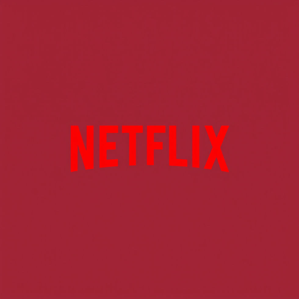 red netflix logo only