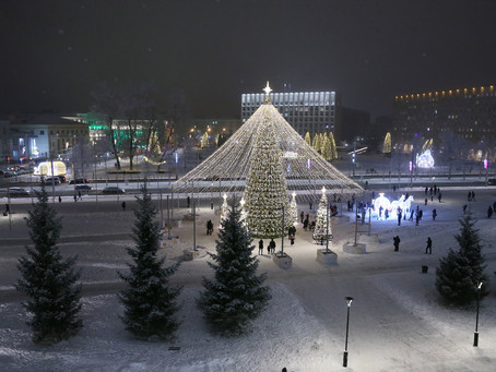 New Year in Arkhangelsk