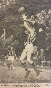 BILL BAIRD RIP (Darwin) up against ALAN
