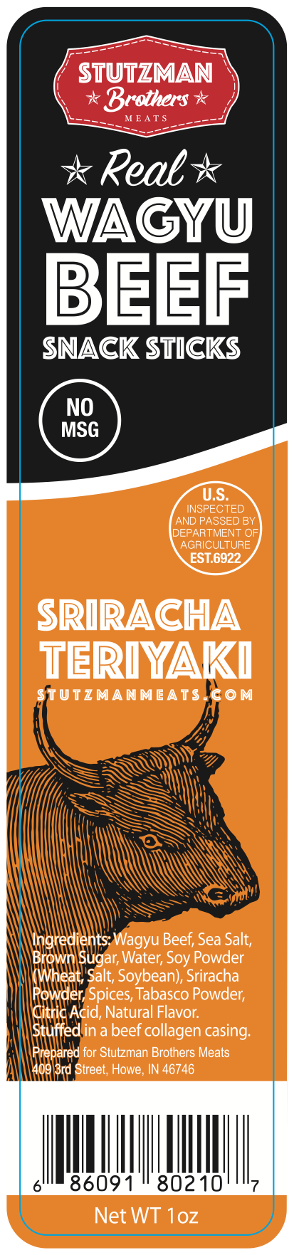 Thumbnail: Wagyu Snack Stick Sampler  / 10 - 4oz. Packs