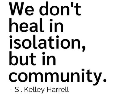 The Importance of Community in Recovery