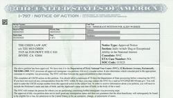 NIW Straight Approval on 01/10/2024 for an HR Business Partner