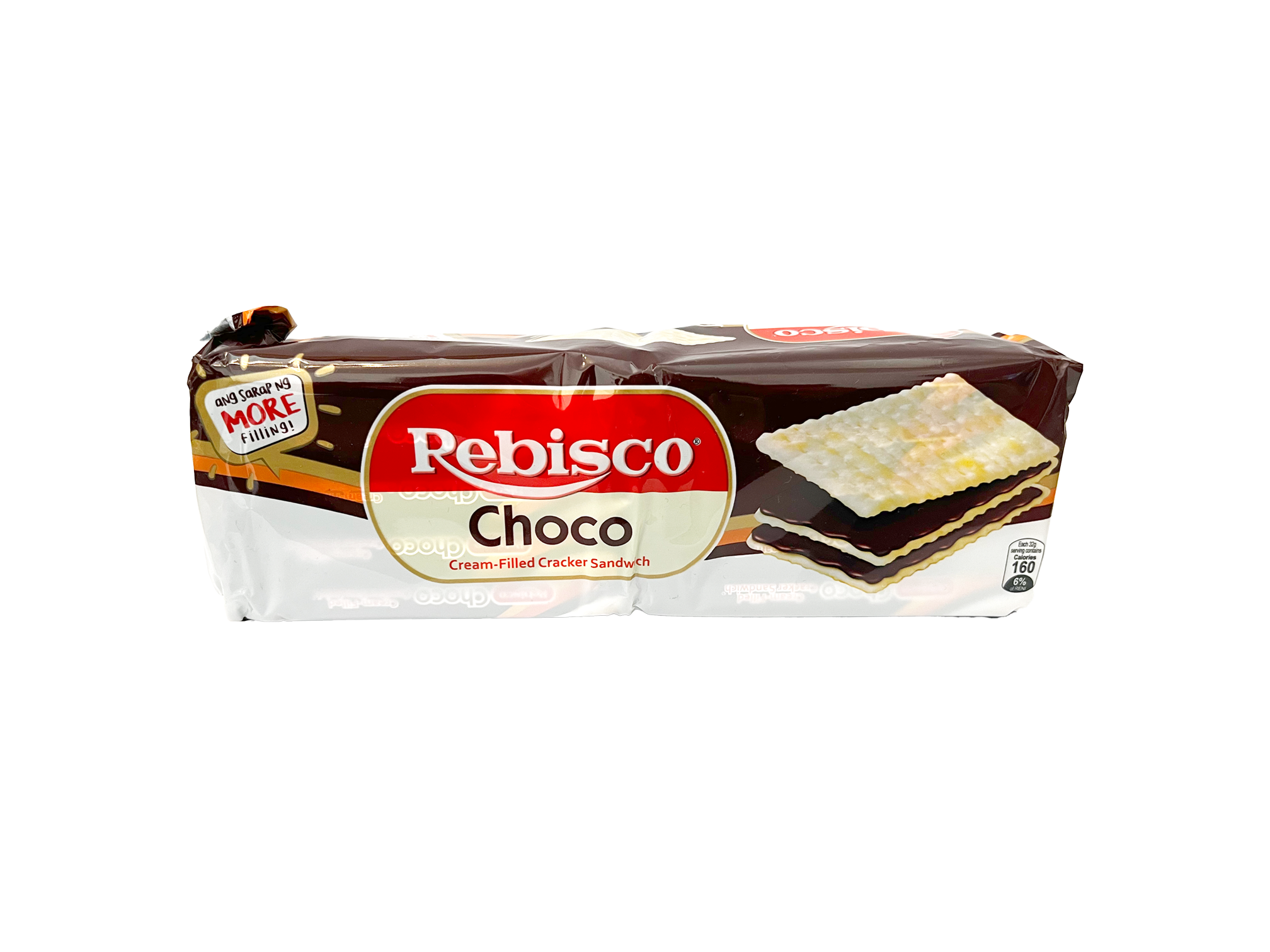 Rebisco Choco Cream Filled Cracker Sandwich