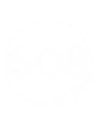 608 Jiu Jitsu white logo