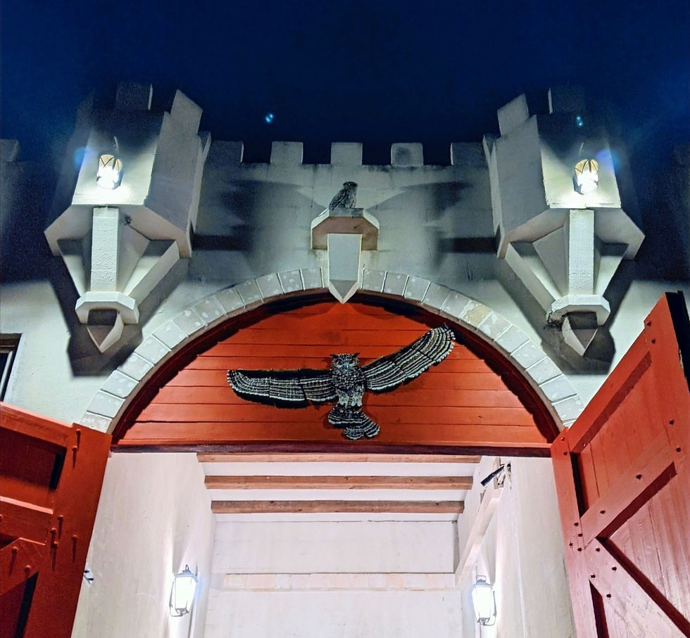A Fairytale Fundraising Feast for Uhuburg, Eagle Owl Castle
