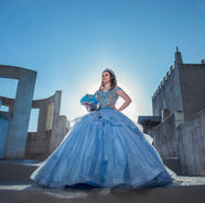 Quinceanera Photoshoot at Uhuburg Castle in Helen, Georgia, by AlesKat Photography