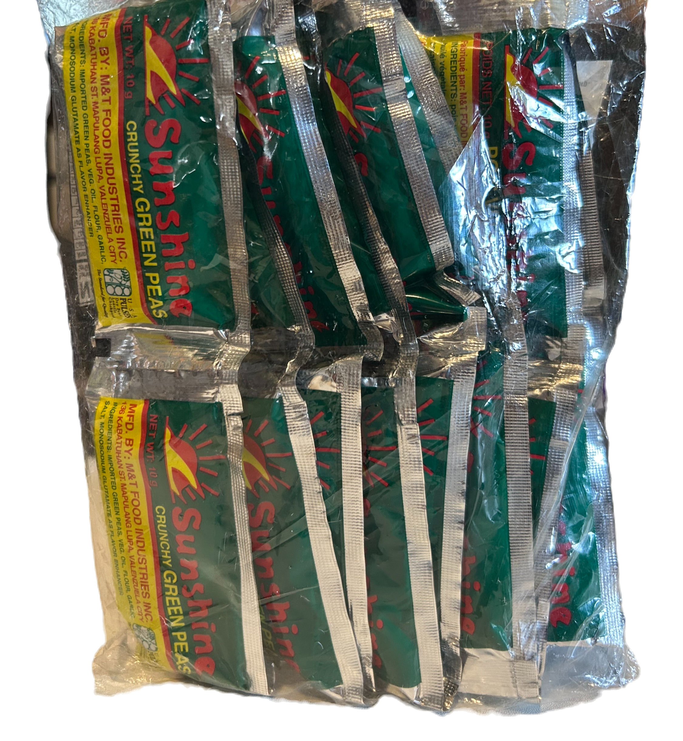 Sunshine Crunchie Sweet Green Peas - 10 G