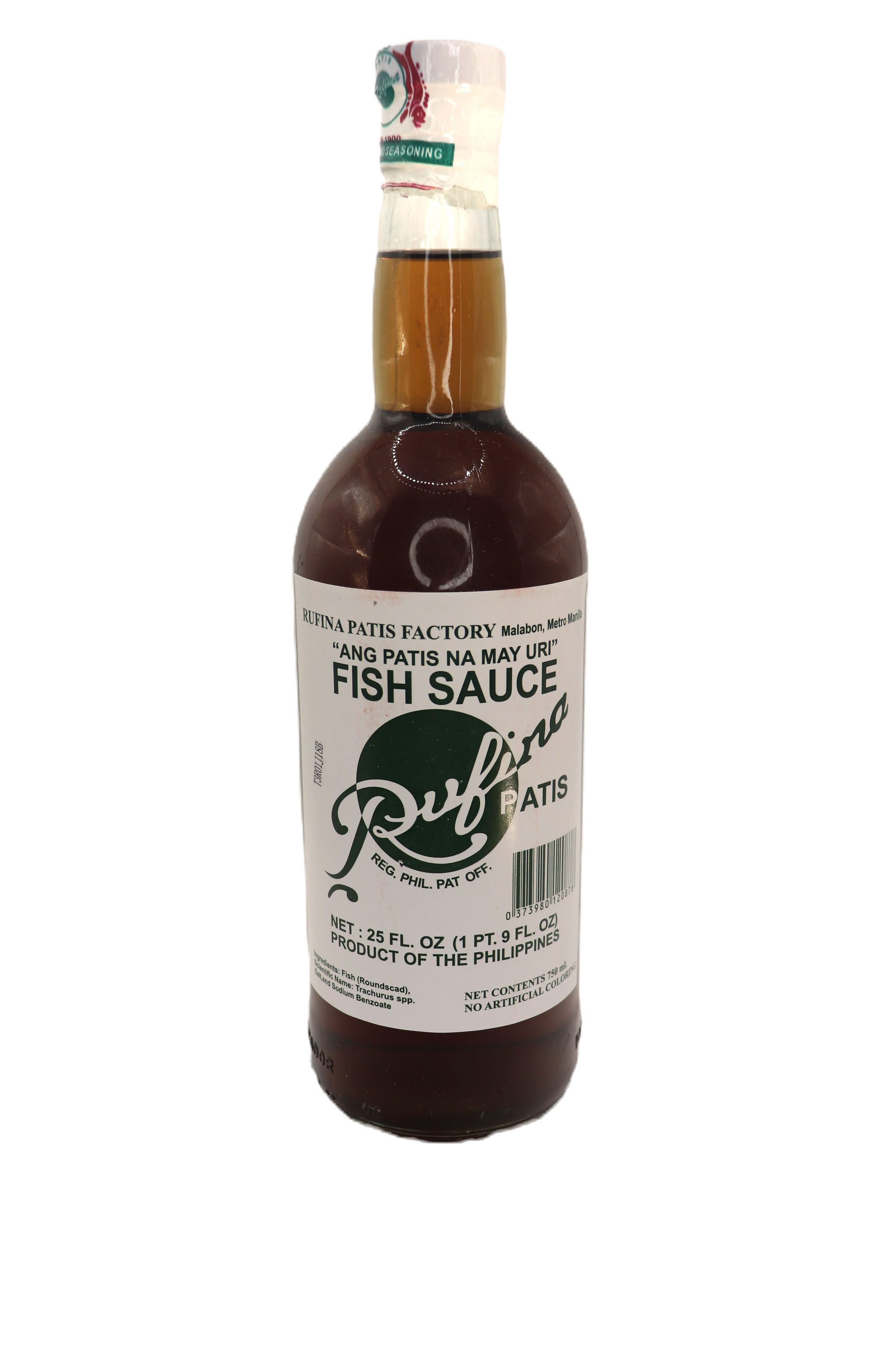 Rufina Fish Sauce ( Patis ) - 750 ML