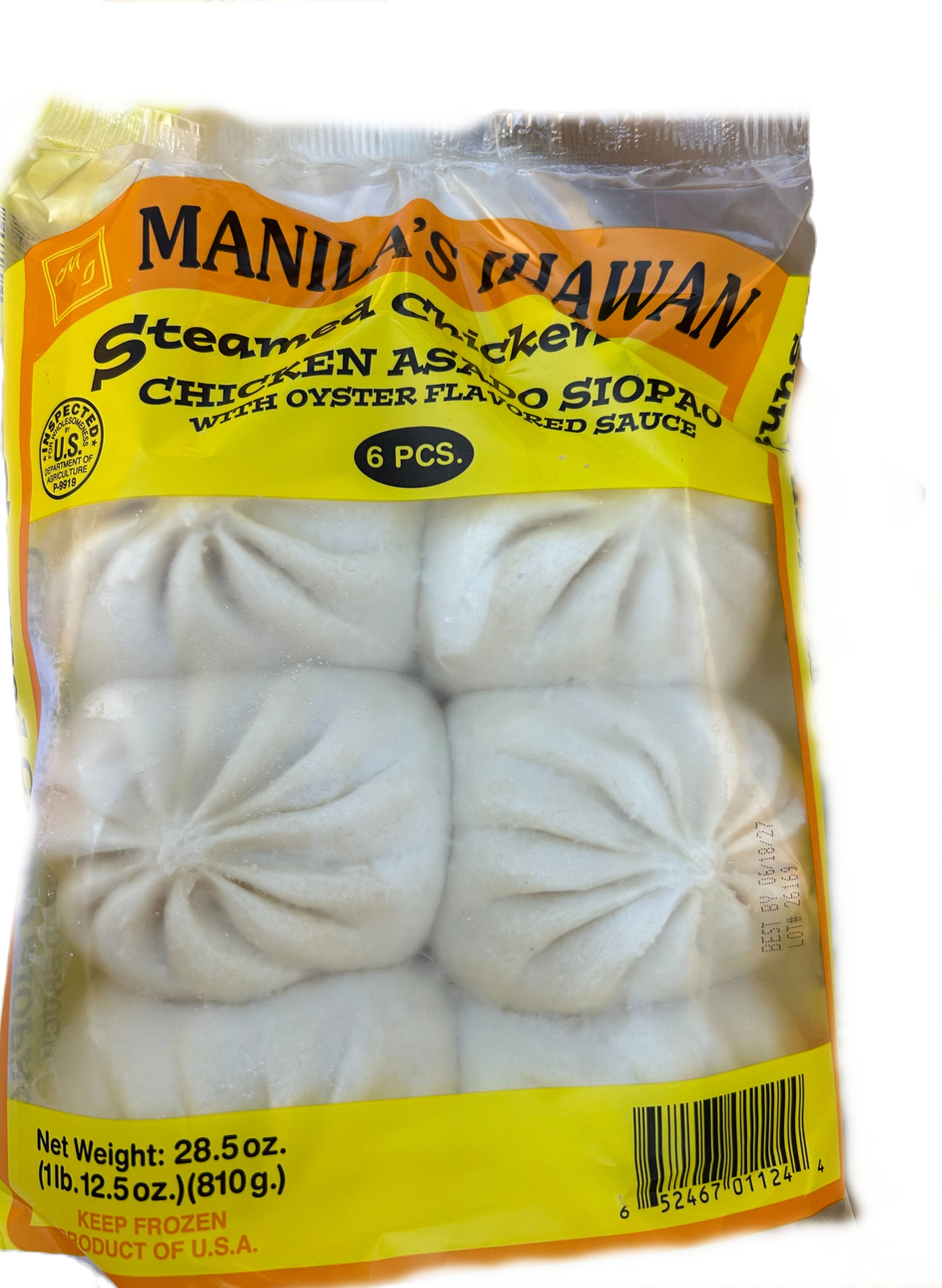 Manila Ihawan - Chicken Asado Siopao - 28.5 OZ