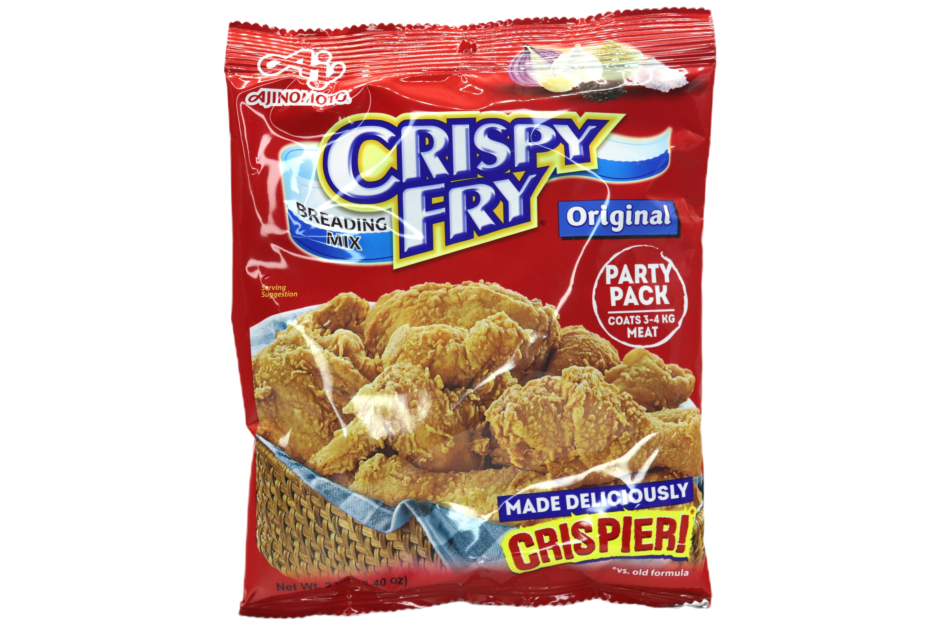 Ajinomoto Crispy Fry Breading Mix - Party Pack- Original 238g