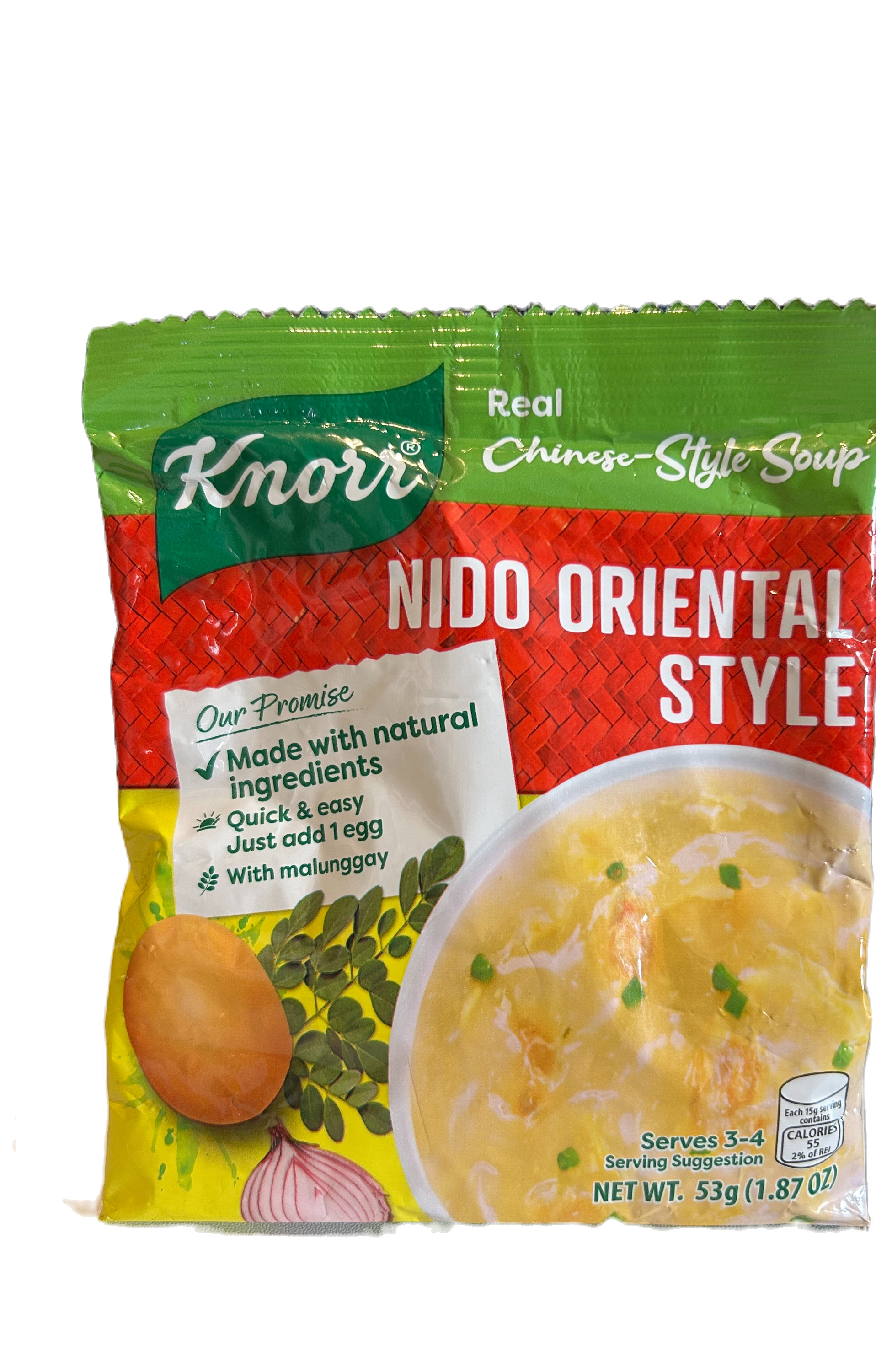 Knorr - Real Chinese Style Soup - Nido Oriental Style - 53 G