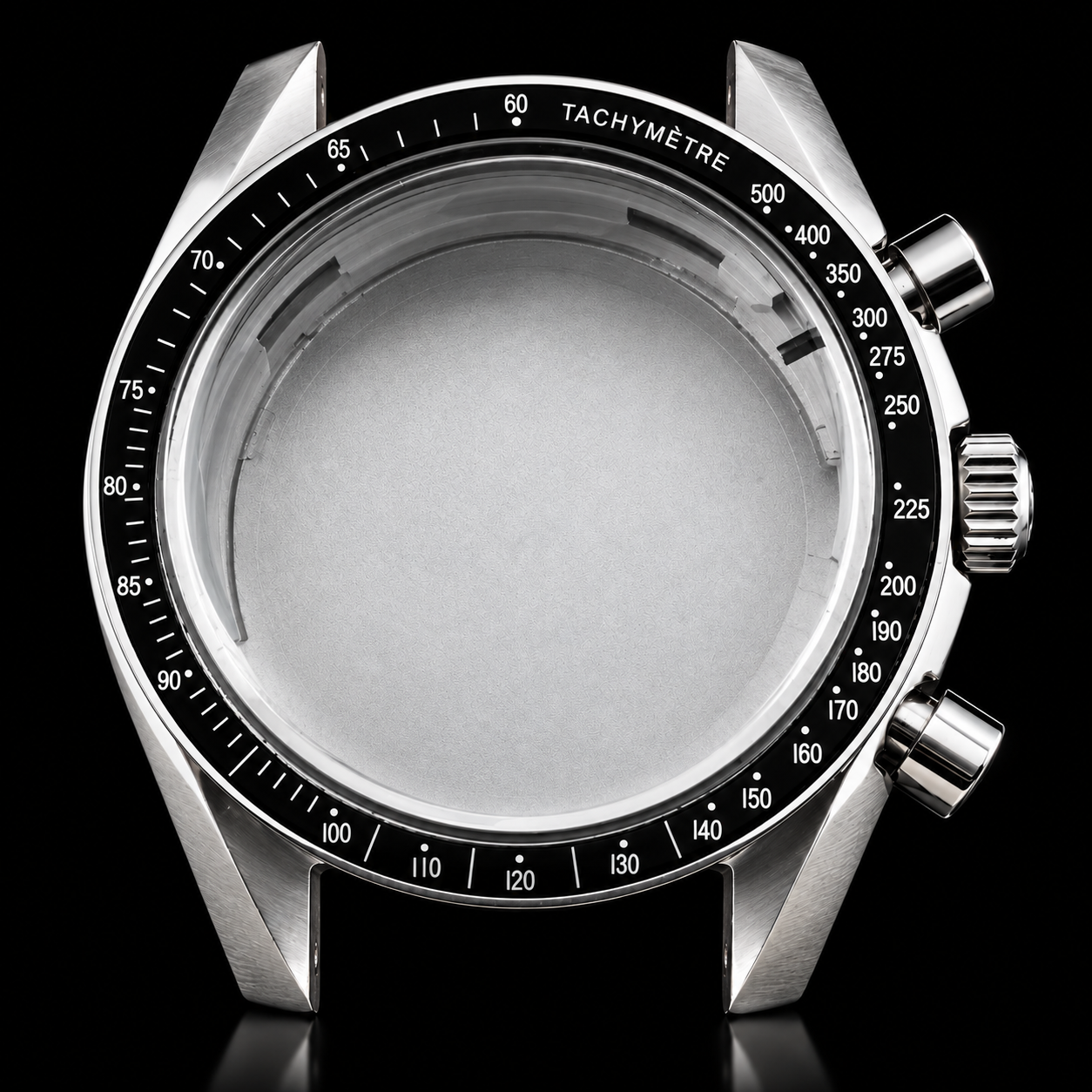 Metal Casing Black Tachymeter