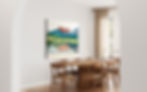 Thumbnail: Three Sisters Viewpoint - Original painting