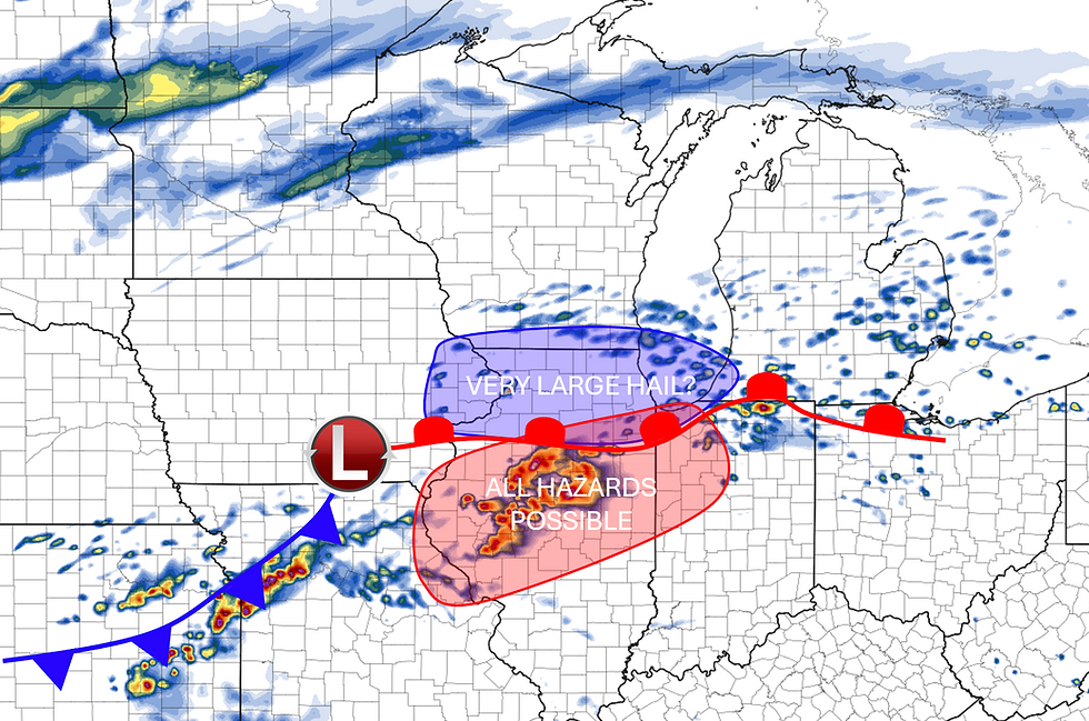 3/9 | Severe Weather Remains a Possibility Tomorrow, 3/10