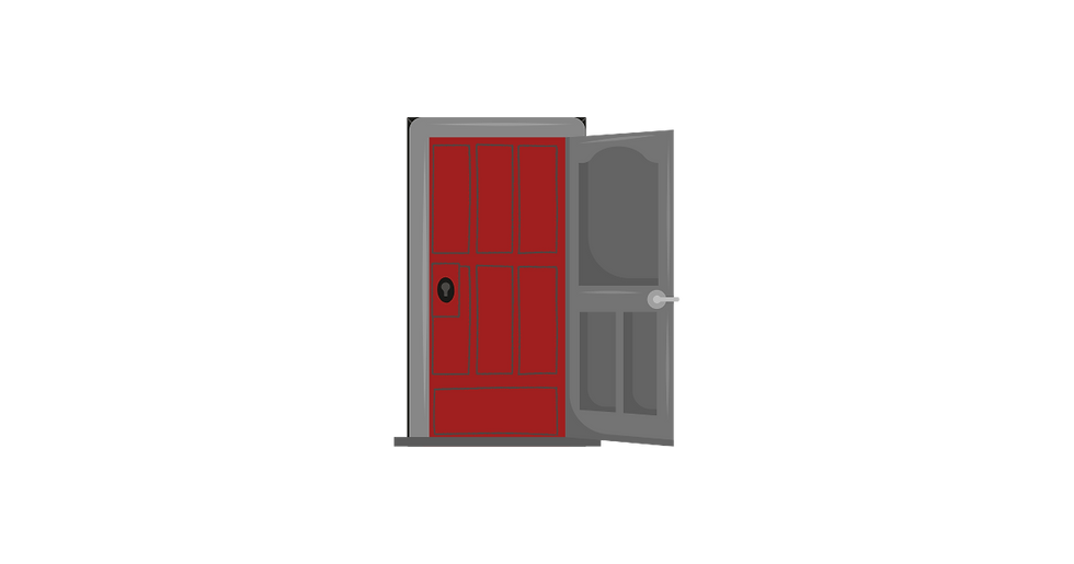 Door Doc broken storm door latch graphic