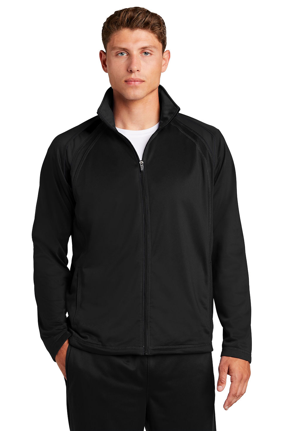 Thumbnail: JST90 Sport-Tek Tricot Track Jacket