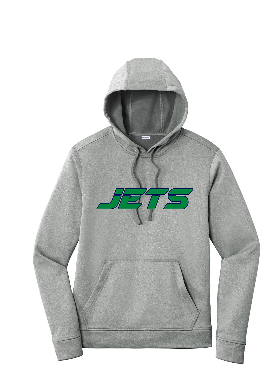 Thumbnail: Sport-Tek PosiCharge Sport-Wick Heather Fleece Hooded Pullover